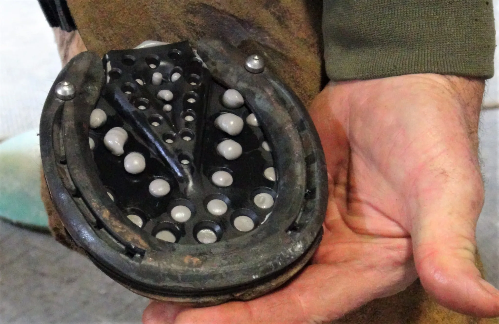 3D Hoof Pad Full Mesh - Flat