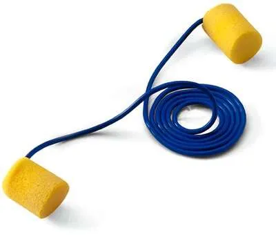 3M E A R Classic™ Earplugs 311 1101, Corded. Poly BagNRR 29dB/SNR 28dB