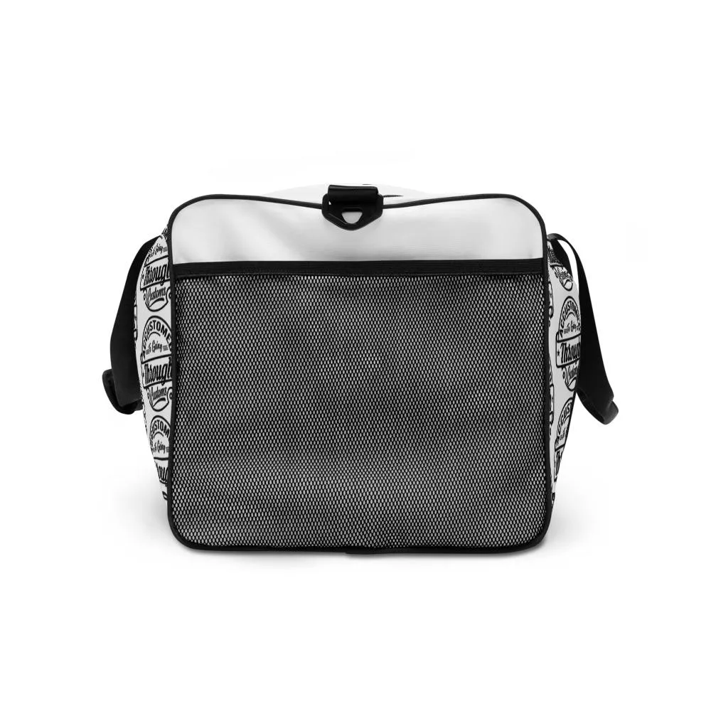 Accustomed To Going Through Customs Stamp Duffle Bag