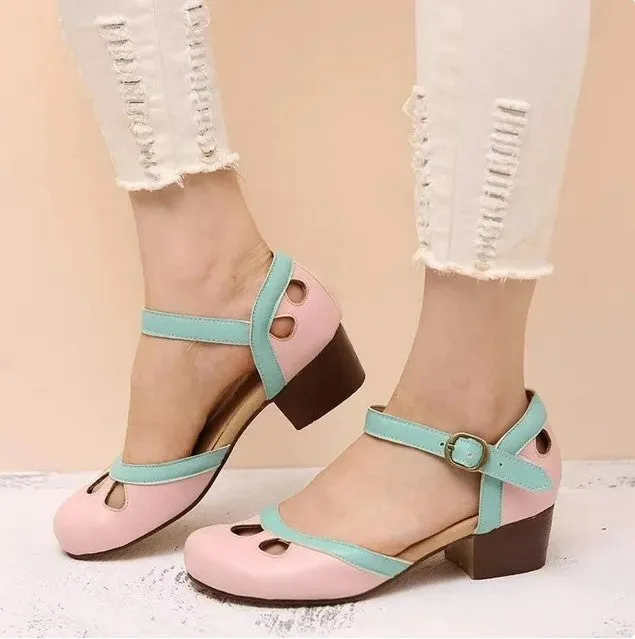 AMALIA™ LOW HEEL ORTHOPEDIC SANDLAS