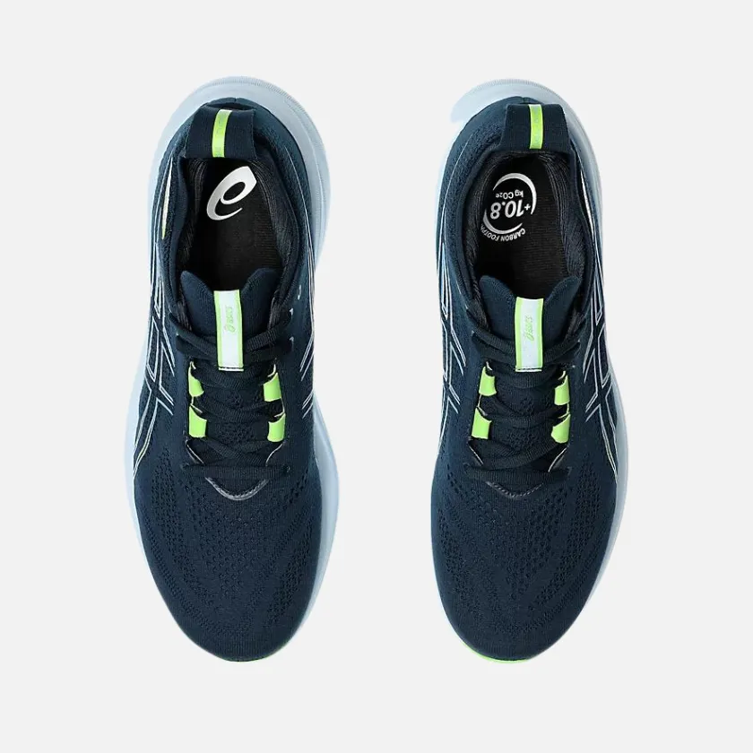 Asics Gel-Nimbus 26 Men's Running Shoes -French Blue/Electric Lime