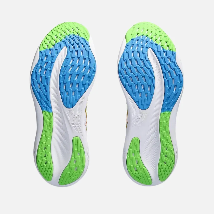 Asics GEL-NIMBUS 26 Men's Running Shoes - White/Waterscape