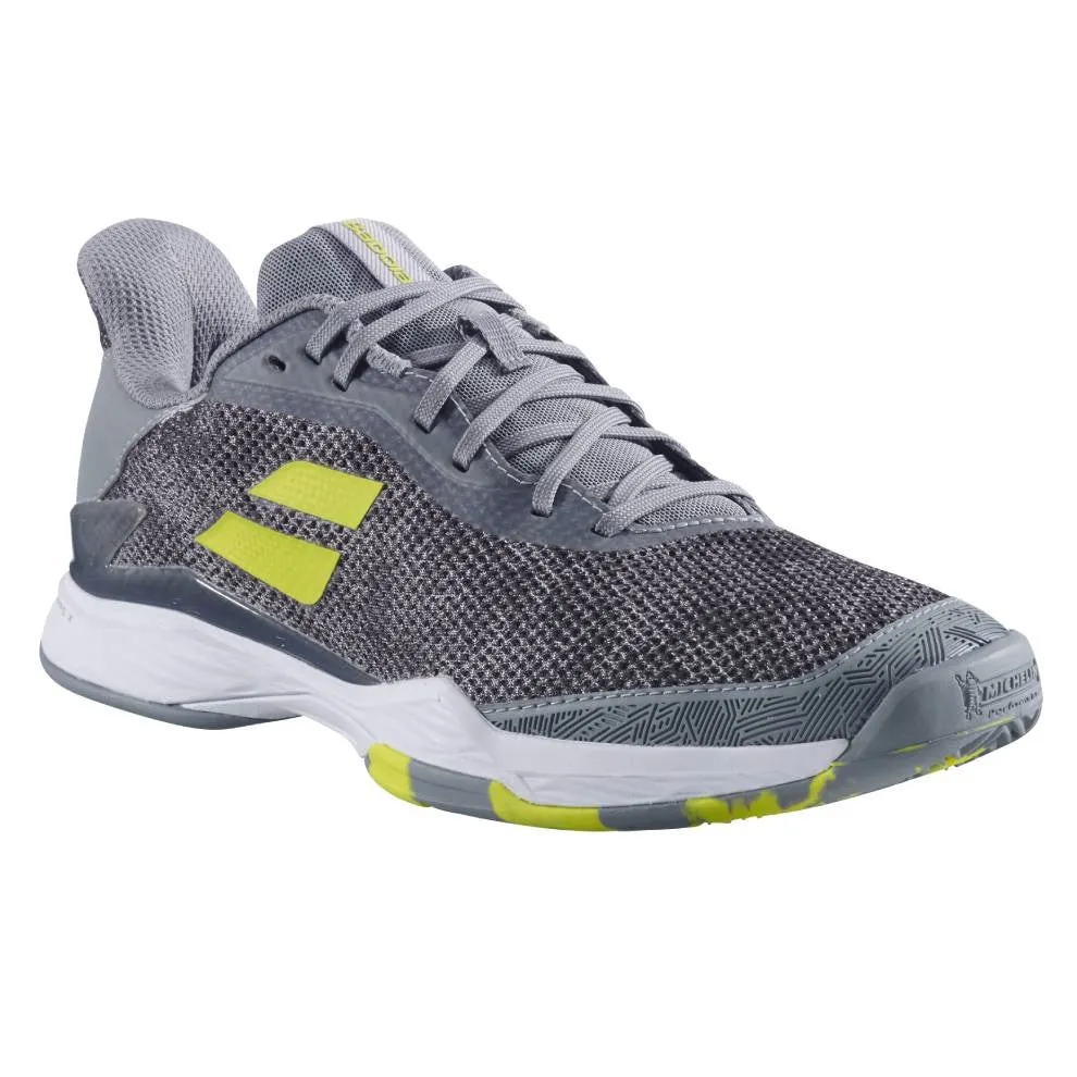 Babolat Jet Tere AC Men's Tennis Shoe (Grey/Yellow)
