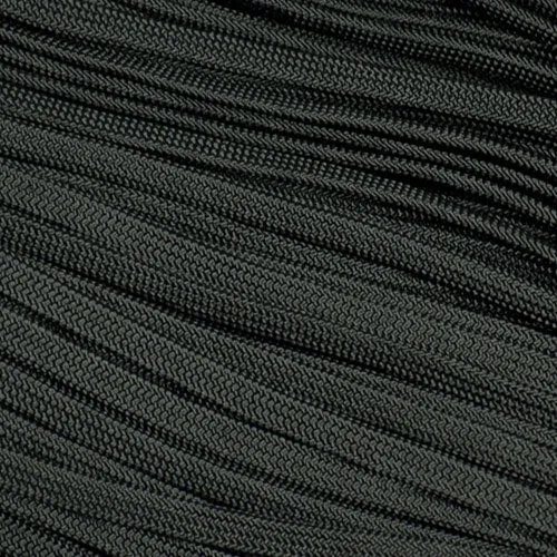 Black Flat Shoelaces Steel Tip
