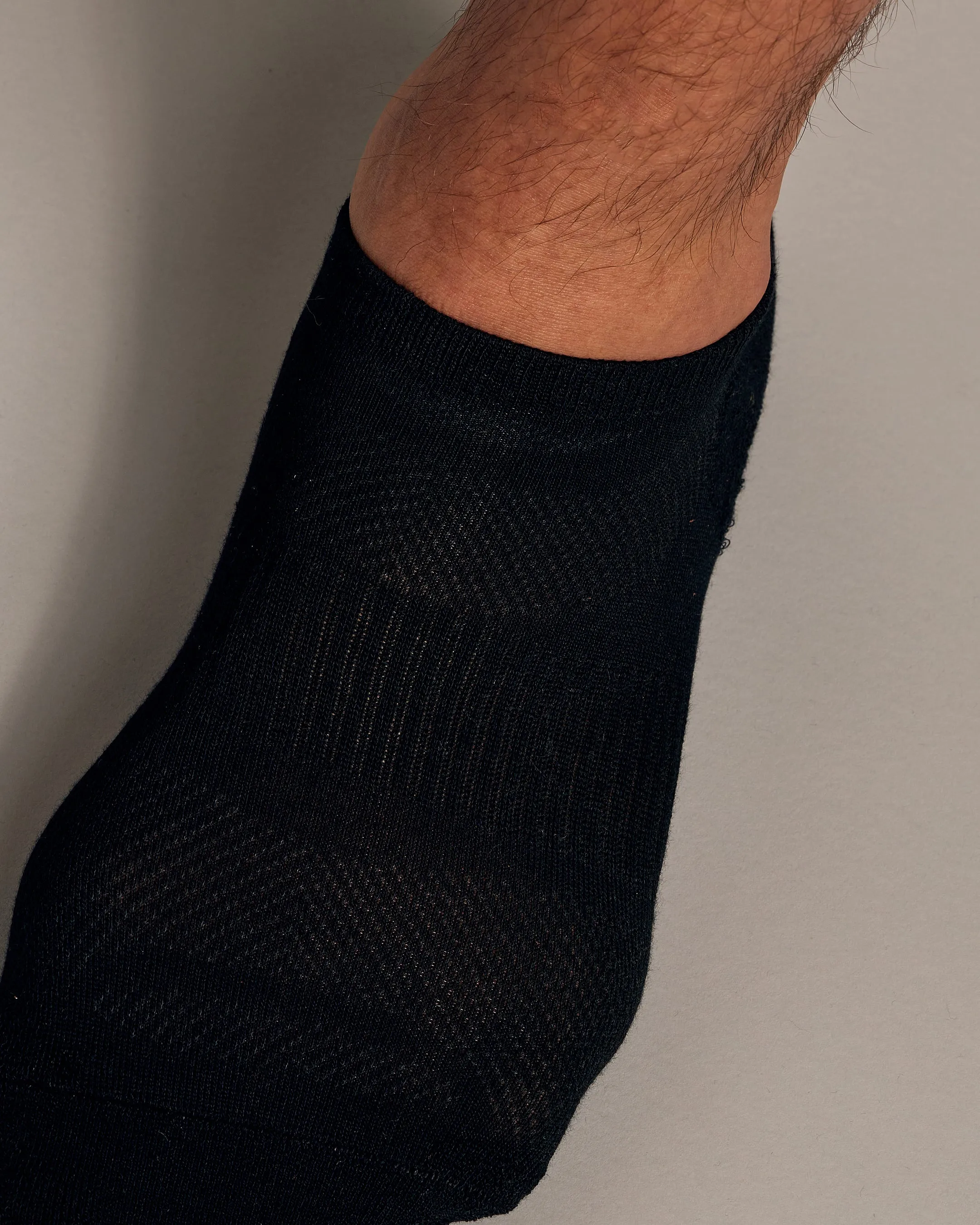 Black No Show Socks 3-Pack 2.0