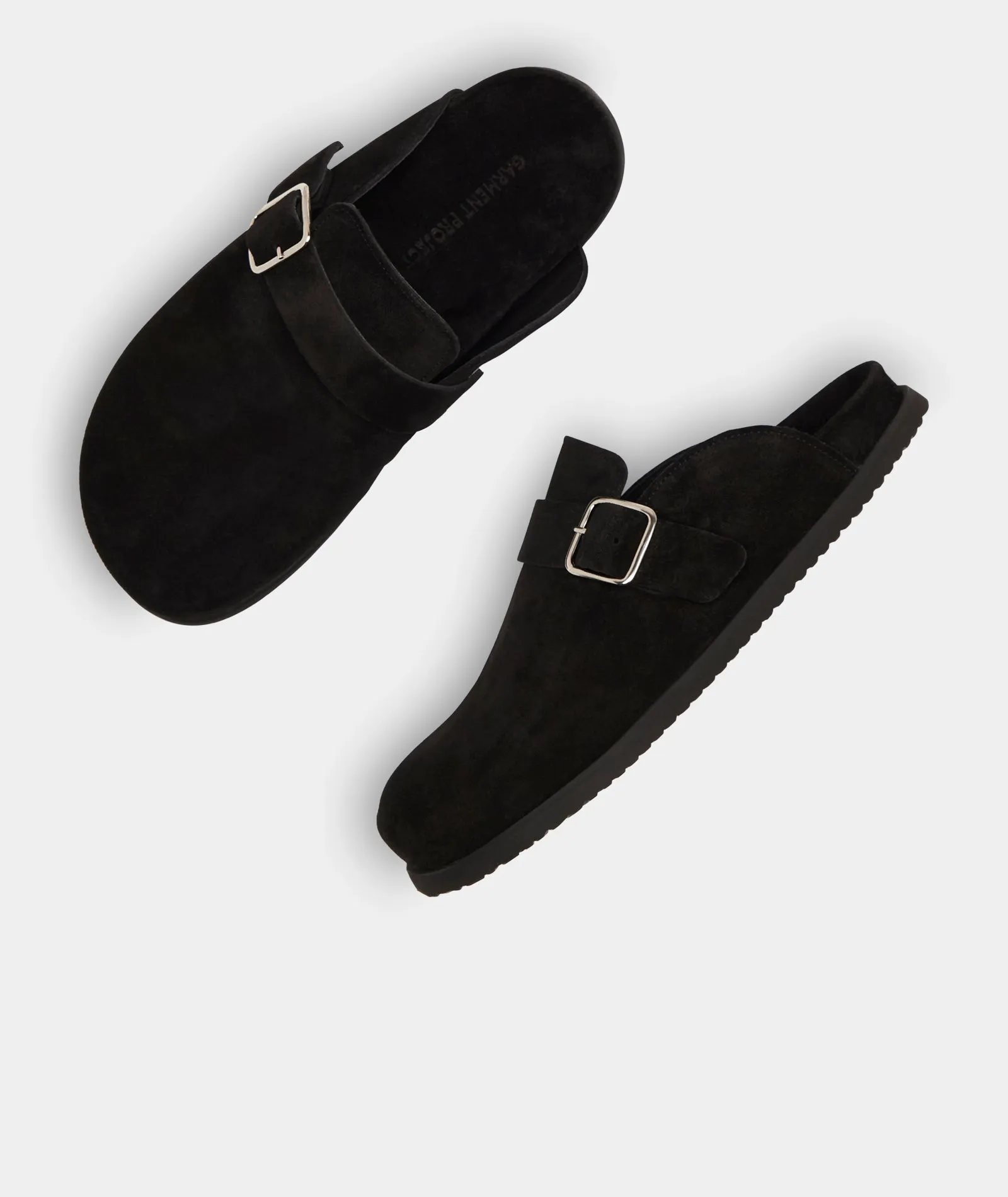 Blake Clog - Black Suede