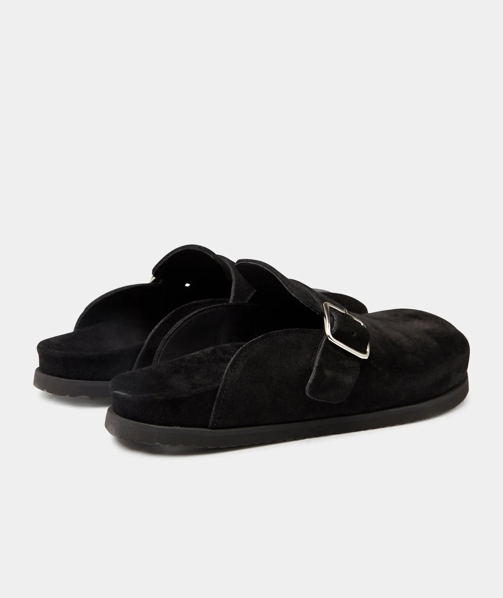 Blake Clog - Black Suede