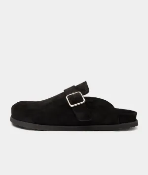 Blake Clog - Black Suede
