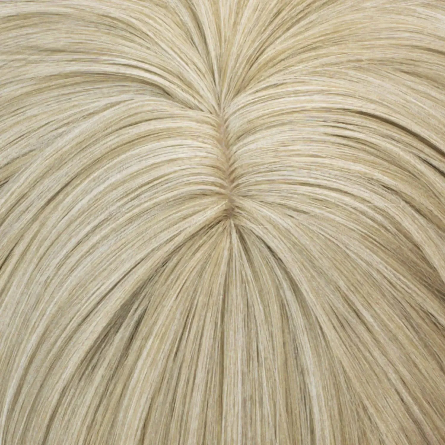 Blonde Short Bob Wavy Hair Wig with Bang
