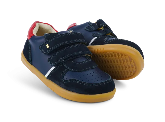 Bobux IWalk Riley Navy and Red