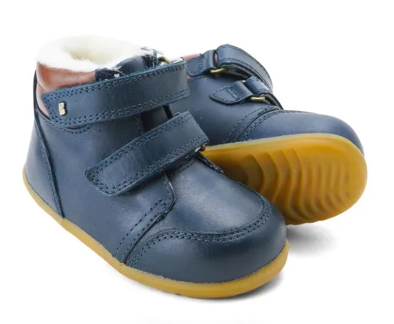 Bobux Step UP Timber Arctic Waterproof Boot Navy
