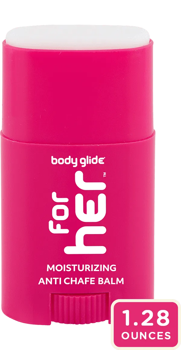 Body Glide for Her anti Chafe Balm: anti Chafing Stick with Added Emollients. Pr
