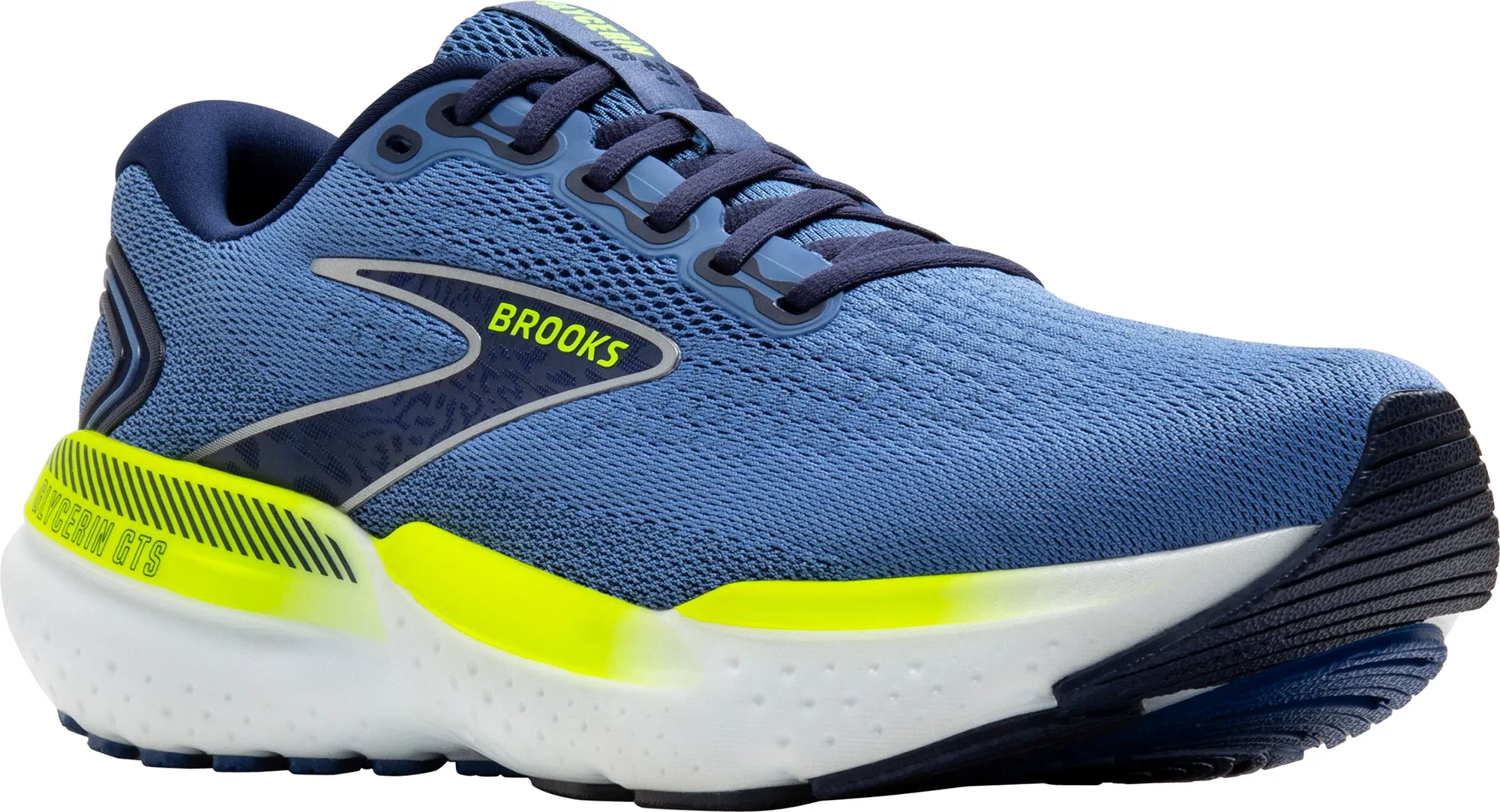 Brooks Glycerin GTS 21 Mens Running Shoes - Blue