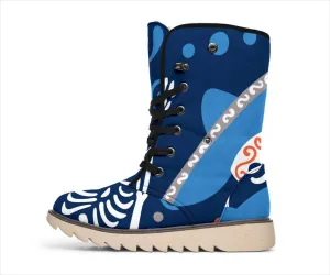 Cinco De Mayo Blue Polar Boots