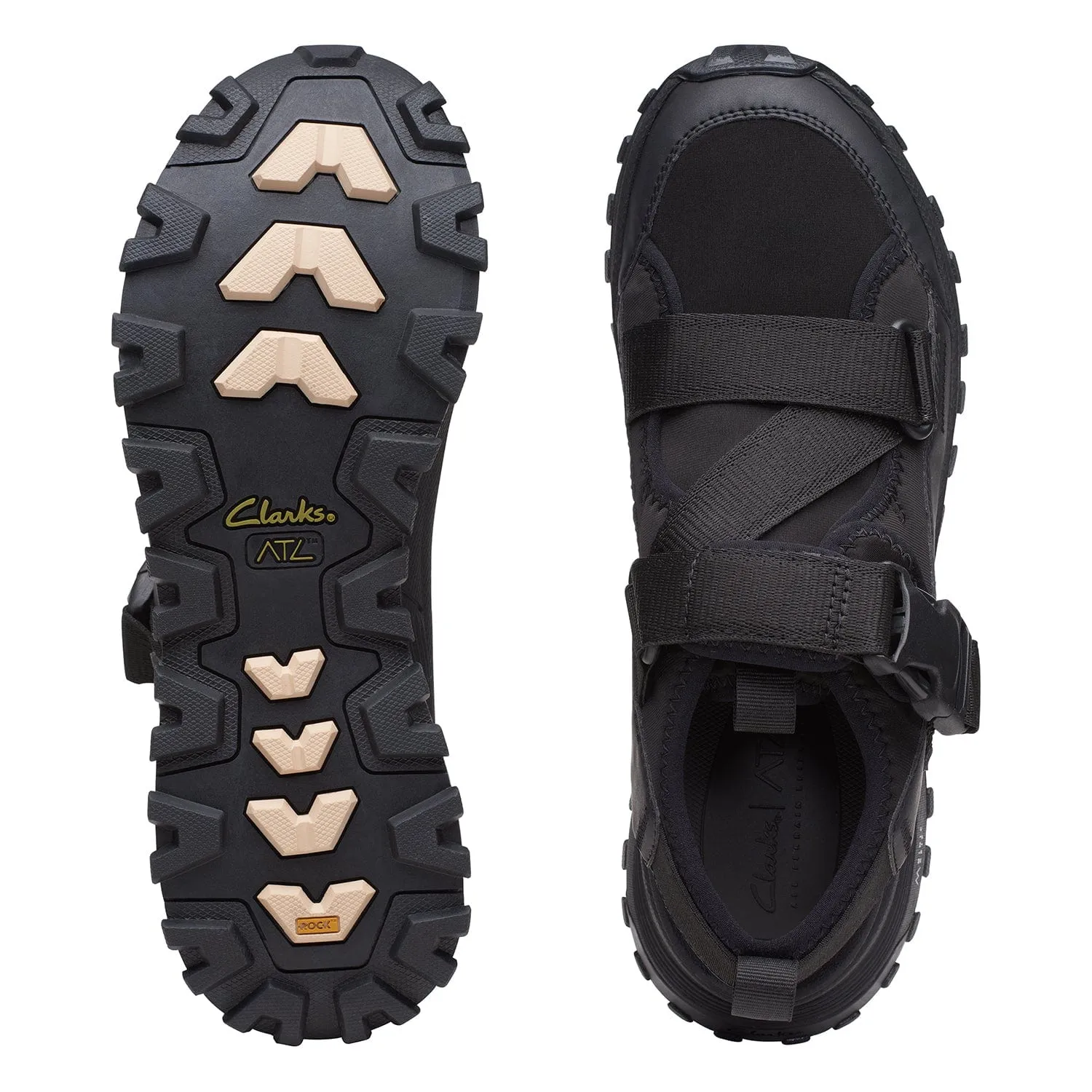 Clarks Atltrek Strap - Shoes - Black - 261705794 - D Width (Standard Fit)