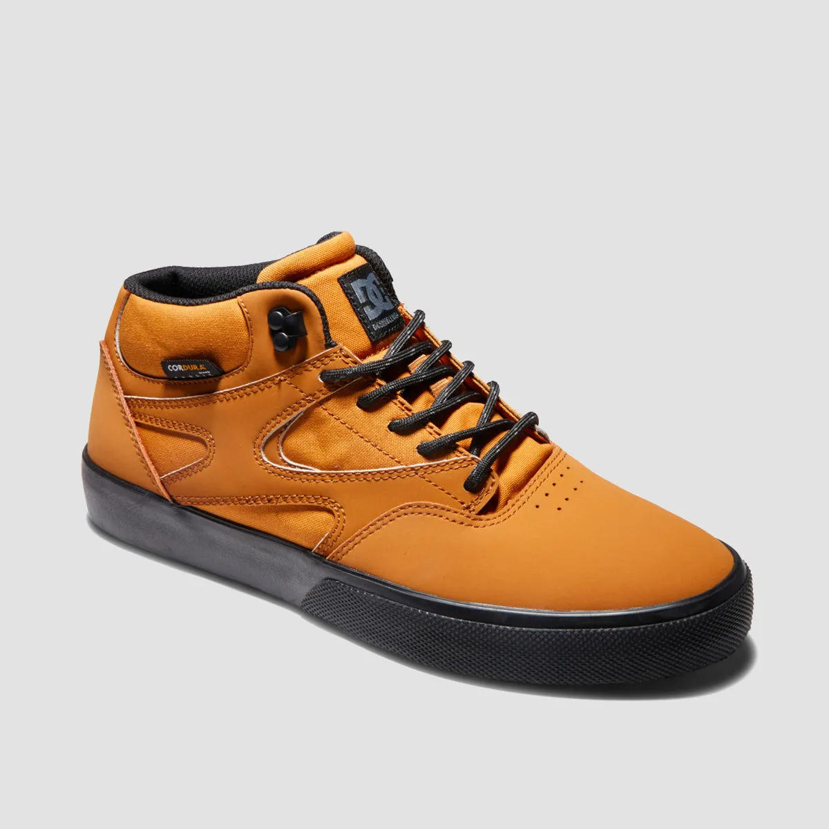 DC Kalis Vulc Mid WNT Shoes - Wheat/Black