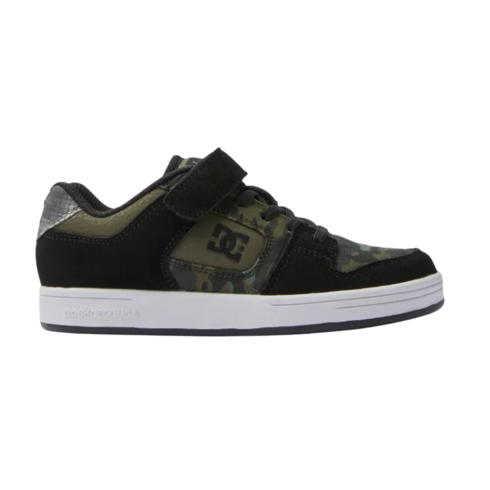 DC Youth Manteca 4 V Shoes - Olive Camoflage
