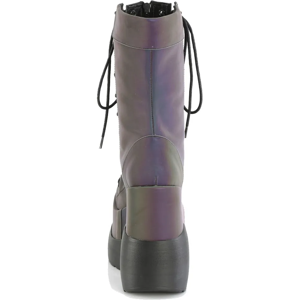 DemoniaCult VOID 118 Green Boots (UK4)