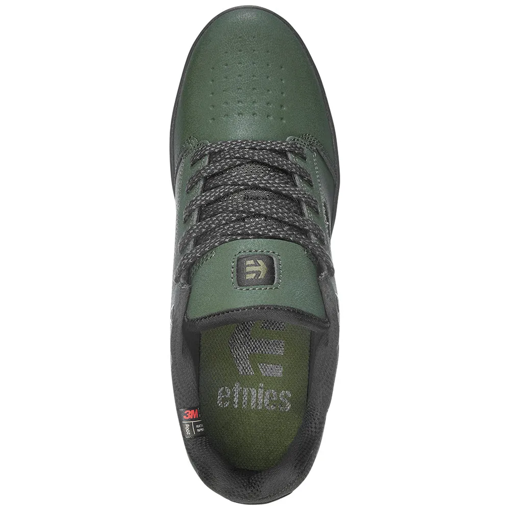 ETNIES CAMBER CRANK MTB FLAT SHOES [GREEN/BLACK]