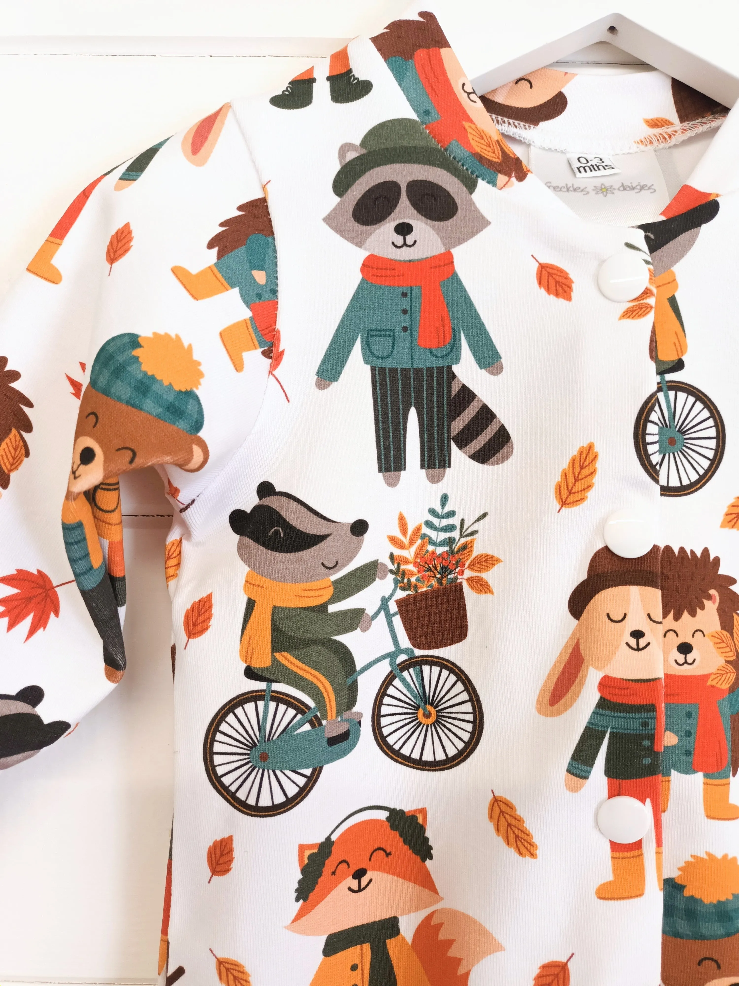 Fall Friends Sleepsuit, SALE