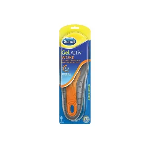 Gel Activ Insoles Work Men 1 pair