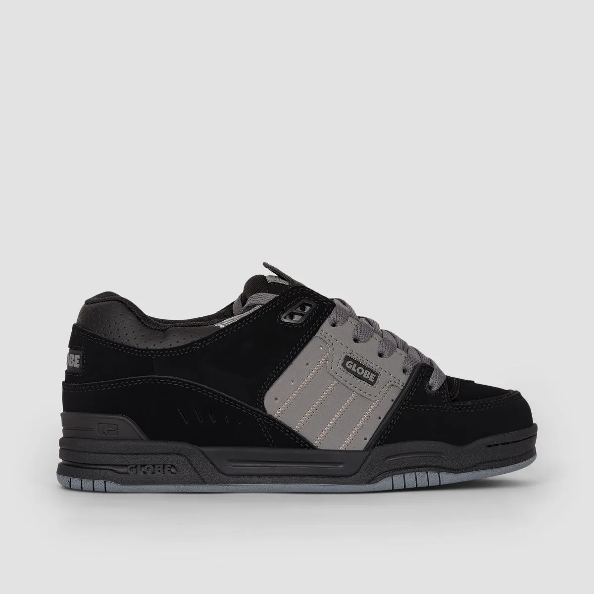 Globe Fusion Shoes - Black/Charcoal Split