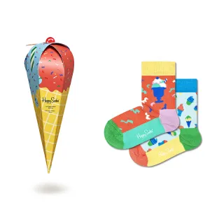 HAPPY SOCKS ICECREAM GIFT SET | 2 PACK | 0-12mth