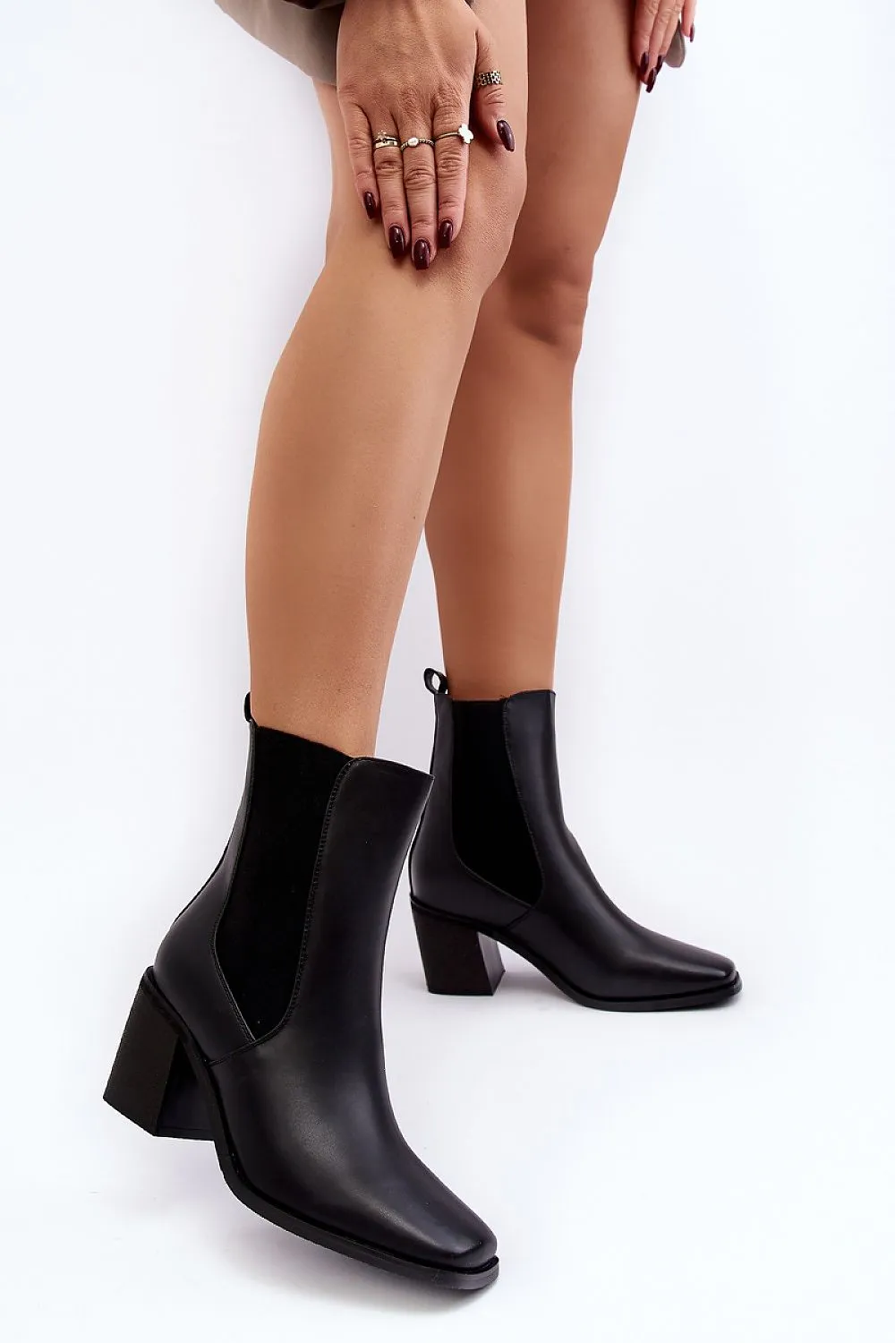 Heel boots