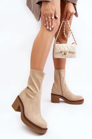 Heel boots