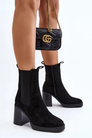 Heel boots