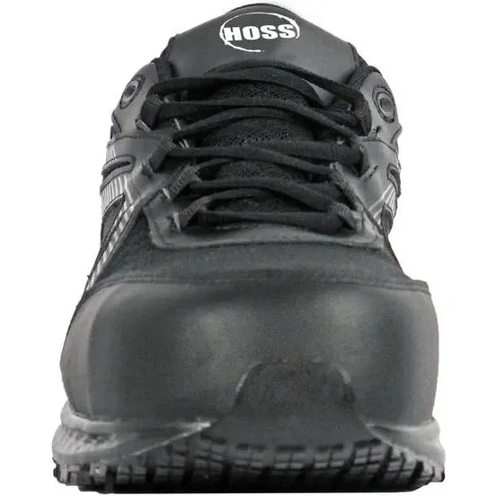 Hoss Men's Reno II Composite Toe Waterproof Slip Resistant Work Shoe - Black 10229