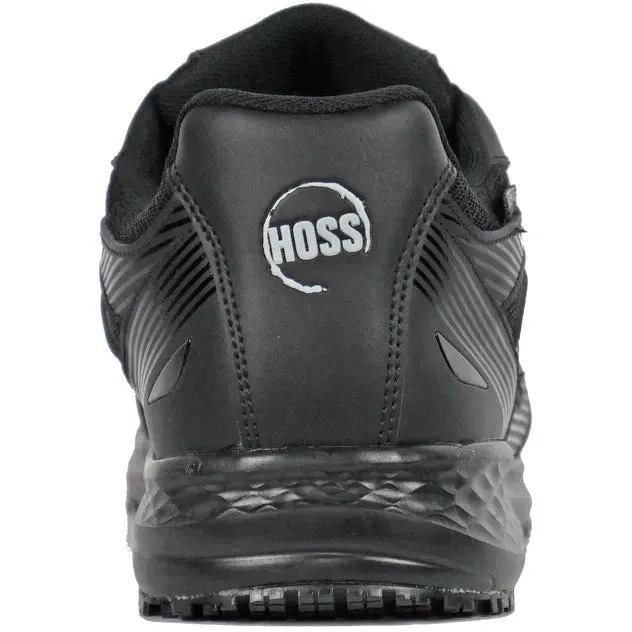 Hoss Men's Reno II Composite Toe Waterproof Slip Resistant Work Shoe - Black 10229