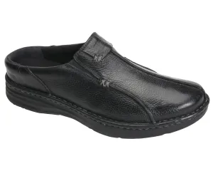 JACKSON Black Pebbled Leather
