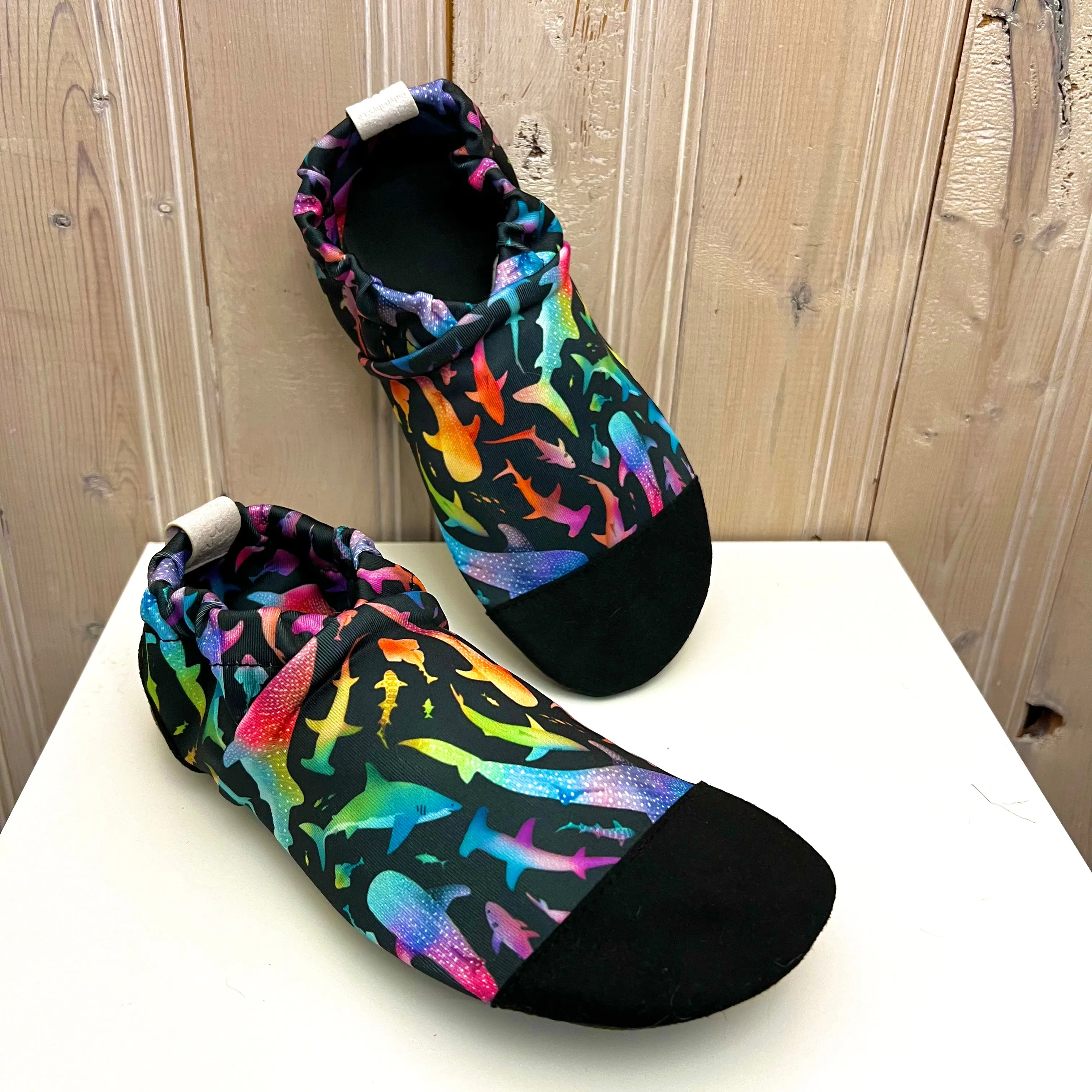 JadyLadys Water Shoes - Whale Sharks