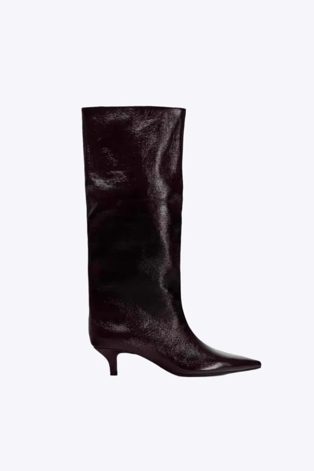 Julia - Textured Elegance Woman's Knee High Boots