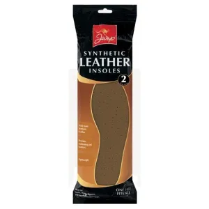 JUMP Synthetic Leather Shoe Insoles 2pk
