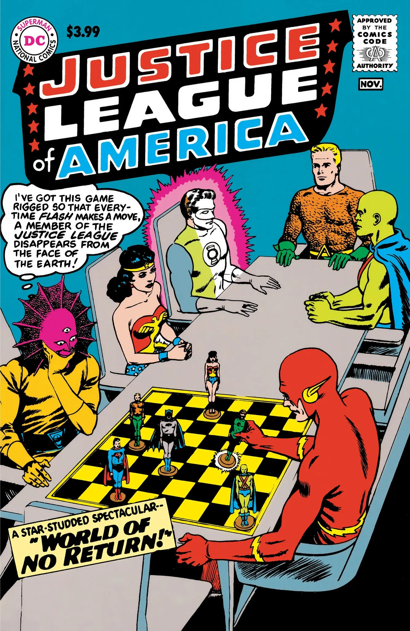 JUSTICE LEAGUE OF AMERICA #1 FACS ED
