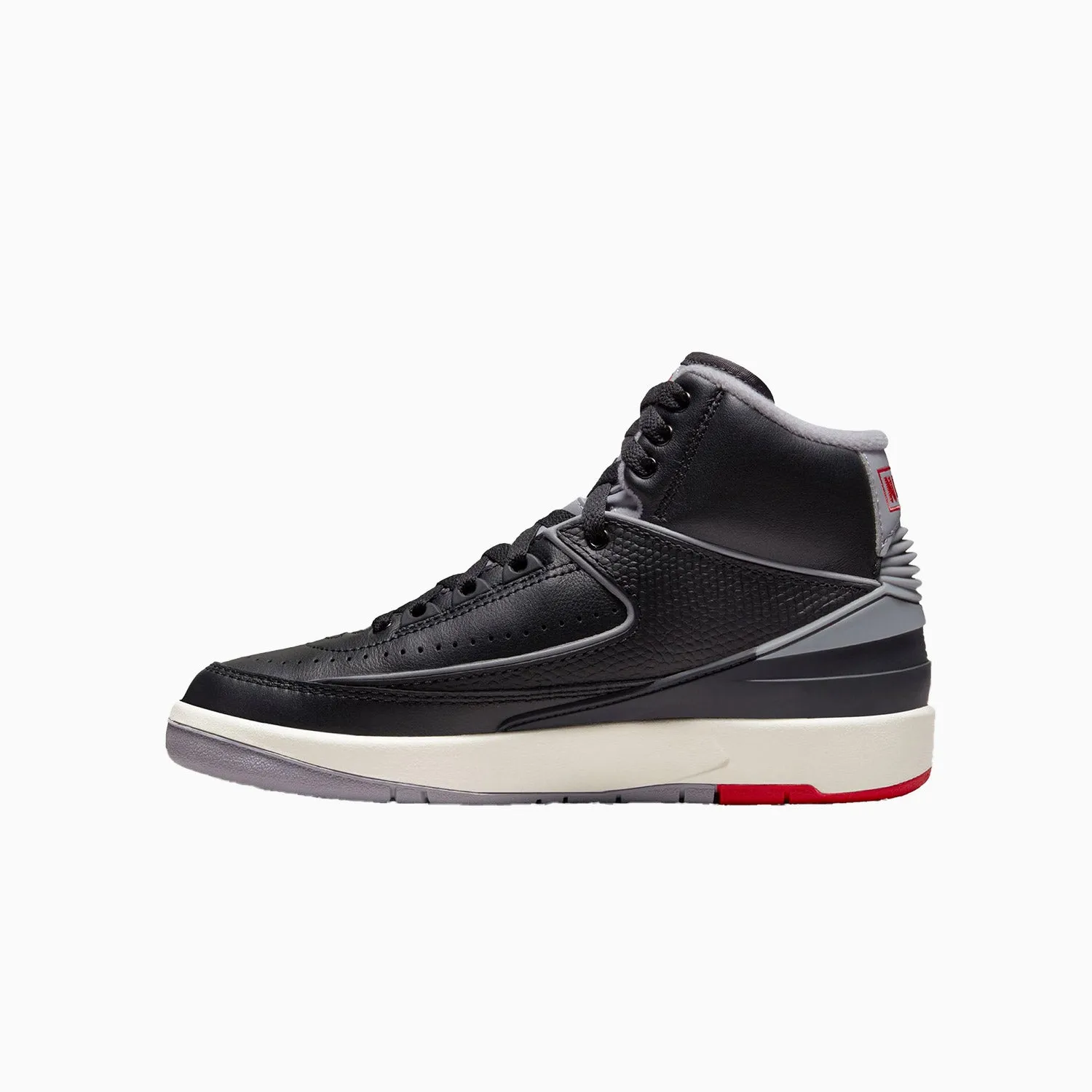 Kid's Air Jordan 2 Retro High "Black Cement" Grade School