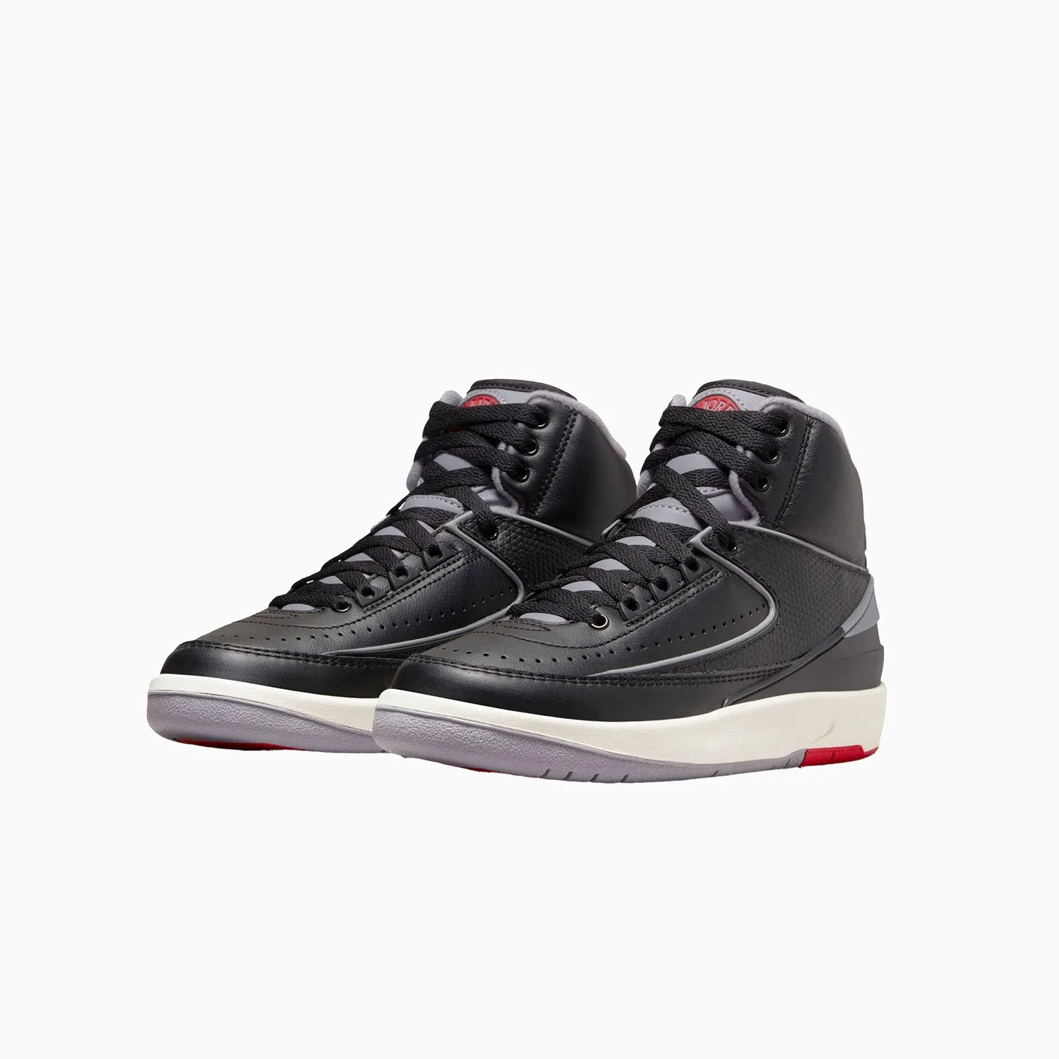 Kid's Air Jordan 2 Retro High "Black Cement" Grade School