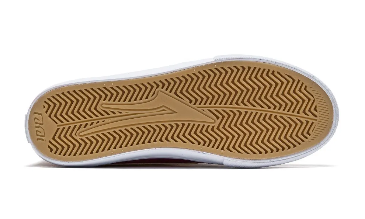 Lakai Griffin Skate Shoes - Burgundy/Cardinal