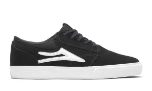 LAKAI SKATE SHOES: GRIFFIN. Black/white Suede. Size 9,9.5