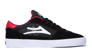 Lakai x Public Enemy Cambridge Skate Shoes - Black / Red