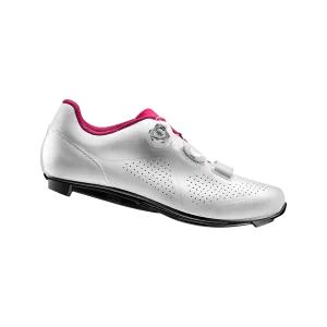 Liv Macha Comp Road Shoes - White/Fuschia