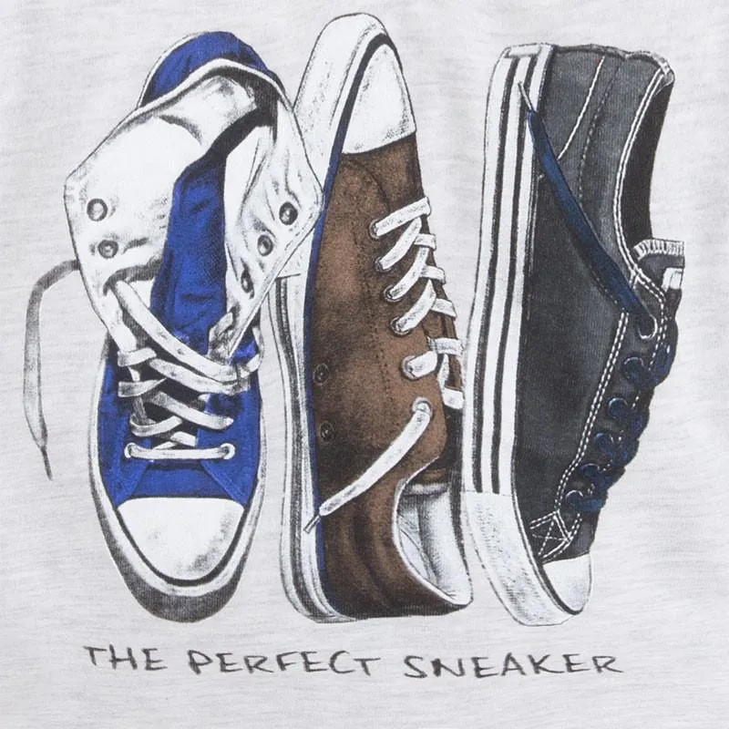 Mayoral 'The Perfect Sneaker' Grey Long Sleeved T-Shirt
