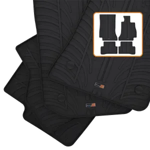 Mercedes C-Class Estate Rubber Car Mats (2018-2021)