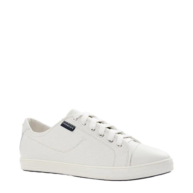 NAT III - WHITE PUNCHED LEATHER