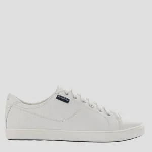 NAT III - WHITE PUNCHED LEATHER