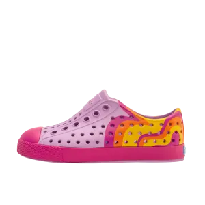 Native Jefferson Block - Chillberry Pink / Radberry Pink / Pink Abstract Block