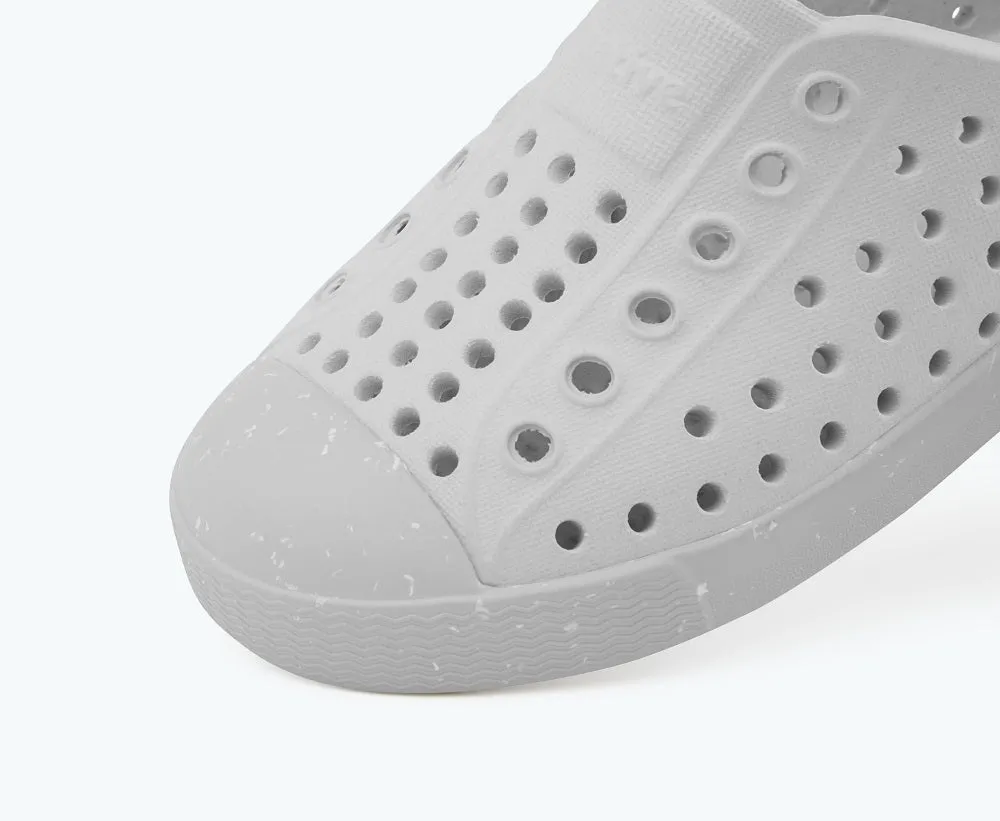 Native Jefferson Bloom Shoes - Mist Grey/ Mist Grey/ Shell Speckles