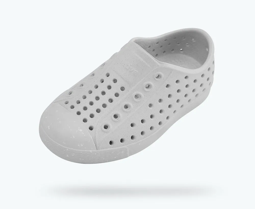 Native Jefferson Bloom Shoes - Mist Grey/ Mist Grey/ Shell Speckles